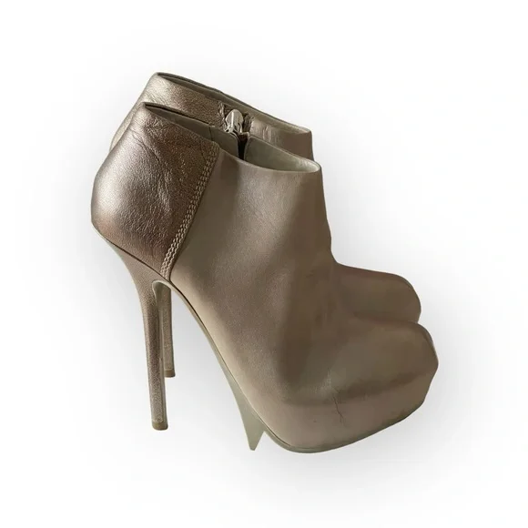 Camilla Skovgaard 𖤍 Vizon Stiletto Heel Platform Boot 𖤍 Taupe